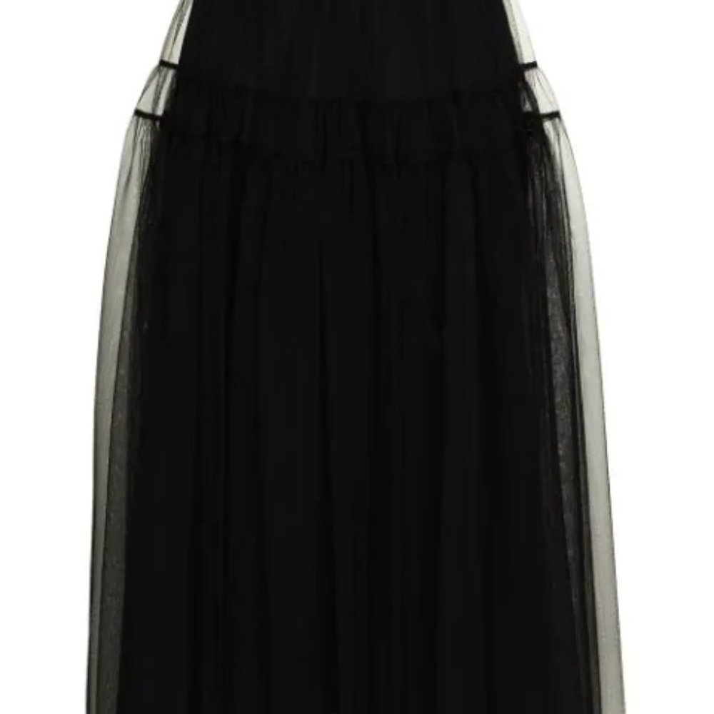Molly Goddard Lottie tiered tulle skirt